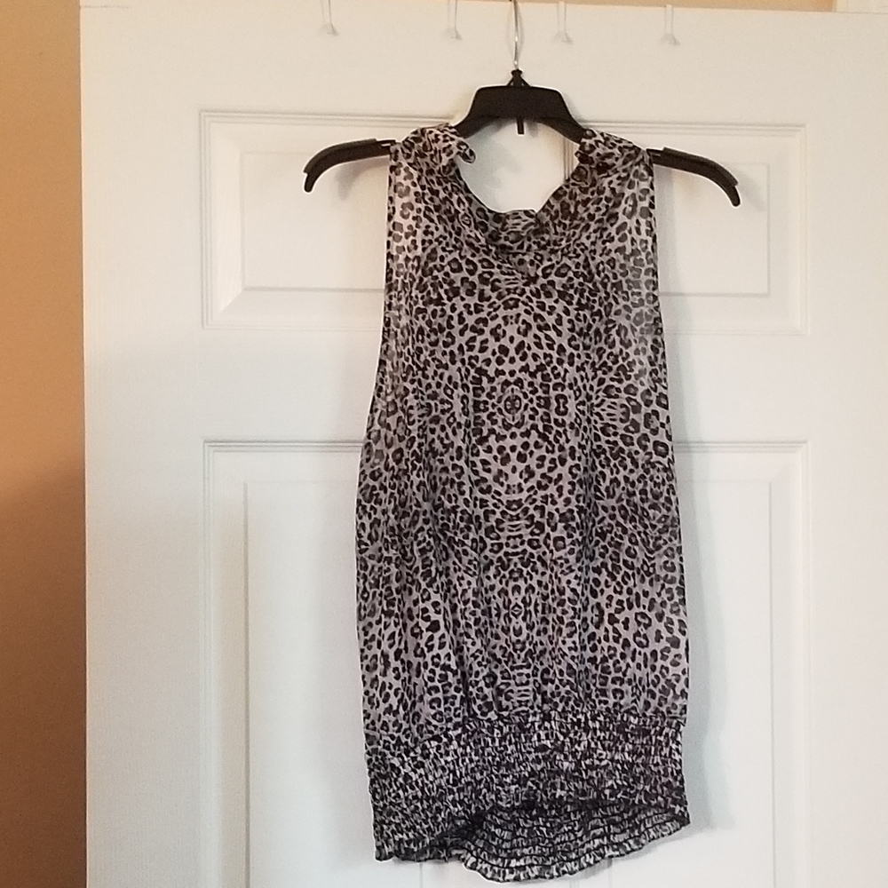 Leopard Blouse - Picture 2 of 2